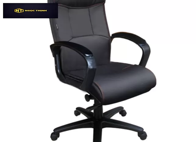 Ghế lãnh đạo có đệm tựa bọc da SG910